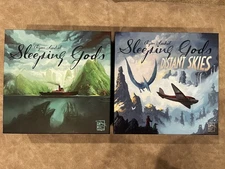Sleeping Gods And Sleeping Gods Distant Skies Board Games by Red Raven Games