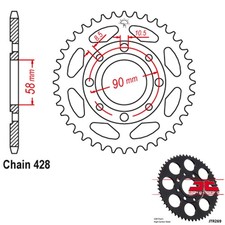 JTR269.35 1990-1996 Honda EZ90 Cub JT SPROCKET 35 TOOTH