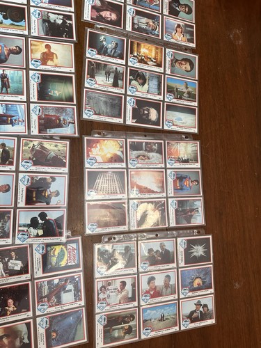1978 Topps Superman The Movie Complete 1-77 Card Set 6 Stickers 6 Foil See Pics! - Picture 6 of 12