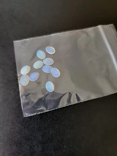 9 Small Oval Loose Opal Stones For Jewelry Making Rings Earrings Pendants - Picture 11 of 11