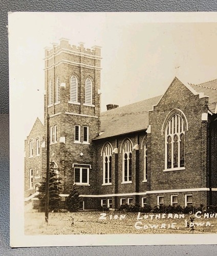 Posted 1947 Posted ~ Zion Lutheran Church ~ Gowrie, Iowa ~ #-6640 - Bild 6 von 14