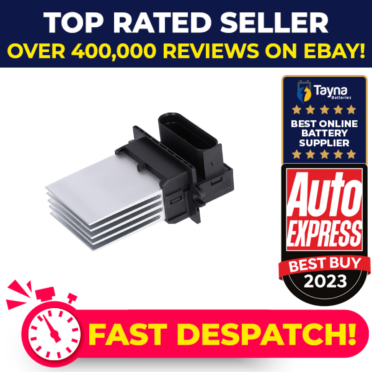Heater / Blower Resistor 196264 Febi Regulator Rheostat 7701051272 Quality New