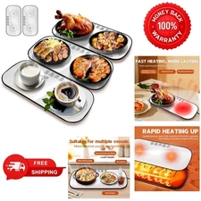 2PCS Food Warming Mat Temperature Electric Warming Tray