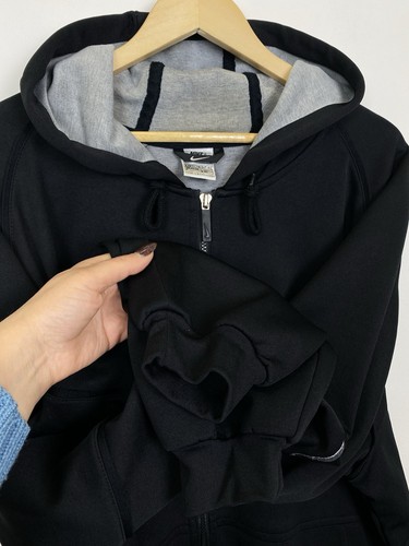Traje de chándal retro vintage Nike para hombre talla 2XL Top deletreado bordado negro Top - Imagen 7 de 24