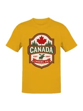 Canada Cheers Eh! Vintage Design Men's T-shirt