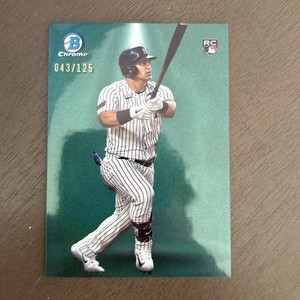 2024 Bowman Chrome Spotlight Jasson Dominguez #BS-12 Aqua # /125 RC