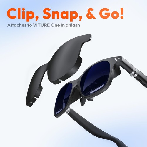 VITURE XR Glasses Lens Shade, Block Out All Ambient Light, Easy to Attach - Picture 4 of 4