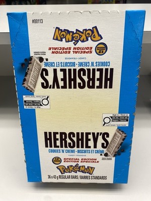 Hershey s Cookies 'N' Crème Pokémon Special Edition Case 36 x 43g Chocolate Bars