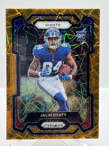 2023 Panini Prizm - Rookies Jalin Hyatt #378 Lazer Prizm (RC) - Picture 1 of 2