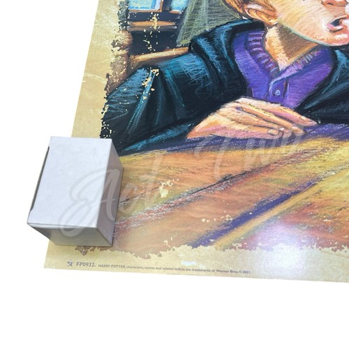 Vintage 2001 Harry Potter Hagrid Geburt von Norbert Original 35”x25” Poster UK - Bild 2 von 3