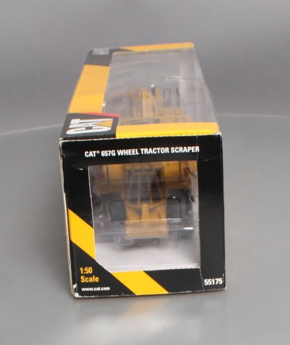 Norscot 55175 1:50 Scale Caterpillar 657G Wheel Tractor Assembled Scraper - Picture 3 of 3