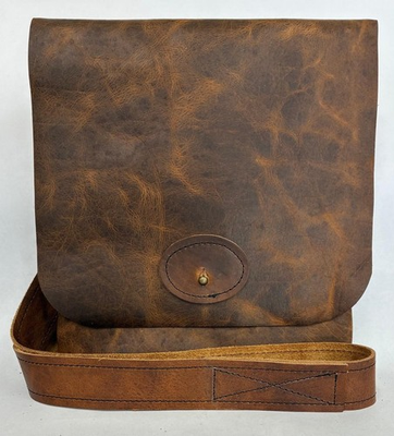 #ad #ad HAVERSACK BISON LEATHER MUZZLELOADER POSSIBLES BAG MADE IN THE USA FREE SHIPPING $79.00