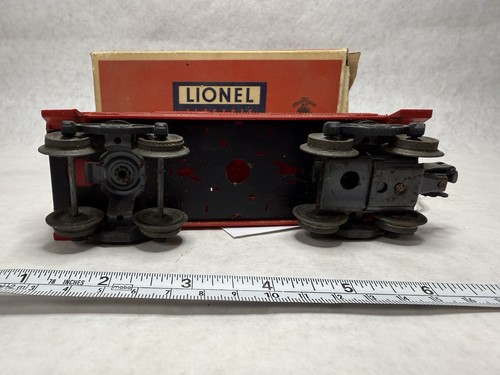 2 X LIONEL Calibre O #6357 SP Iluminado Granate Caboose con Caja ENVÍO GRATUITO A11 - Imagen 20 de 23