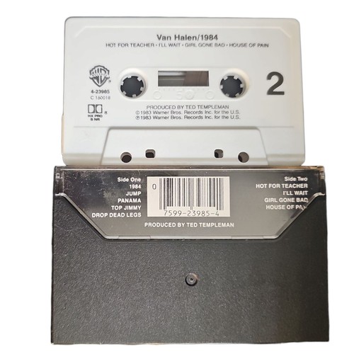Van Halen 1984 MCMLXXXIV Cassette Tape Warner Bros - Picture 2 of 2