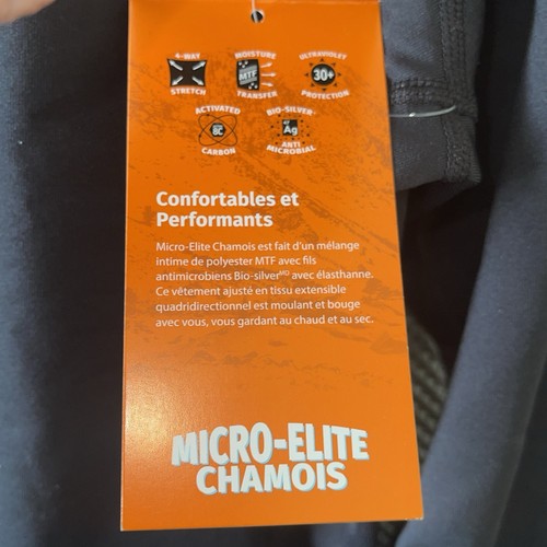 Hot Chillys Donna Micro-Elite Camoscio Girocollo Base Strato Nero XL Nuovo con etichette - Foto 5 di 11