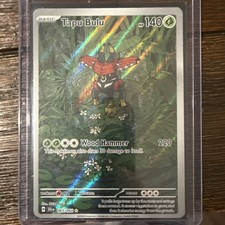 Pokémon TCG Tapu Bulu Illustration Rare Card 065/064
