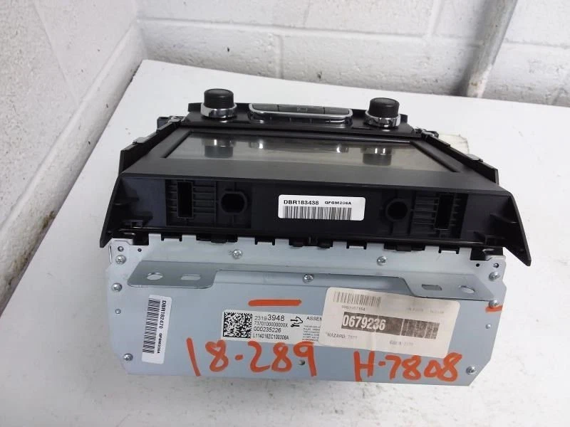 2014-2017 Chevy Impala MyLink Radio AM/FM 8" Display Screen Media Control Panel - Imagem 3 de 4