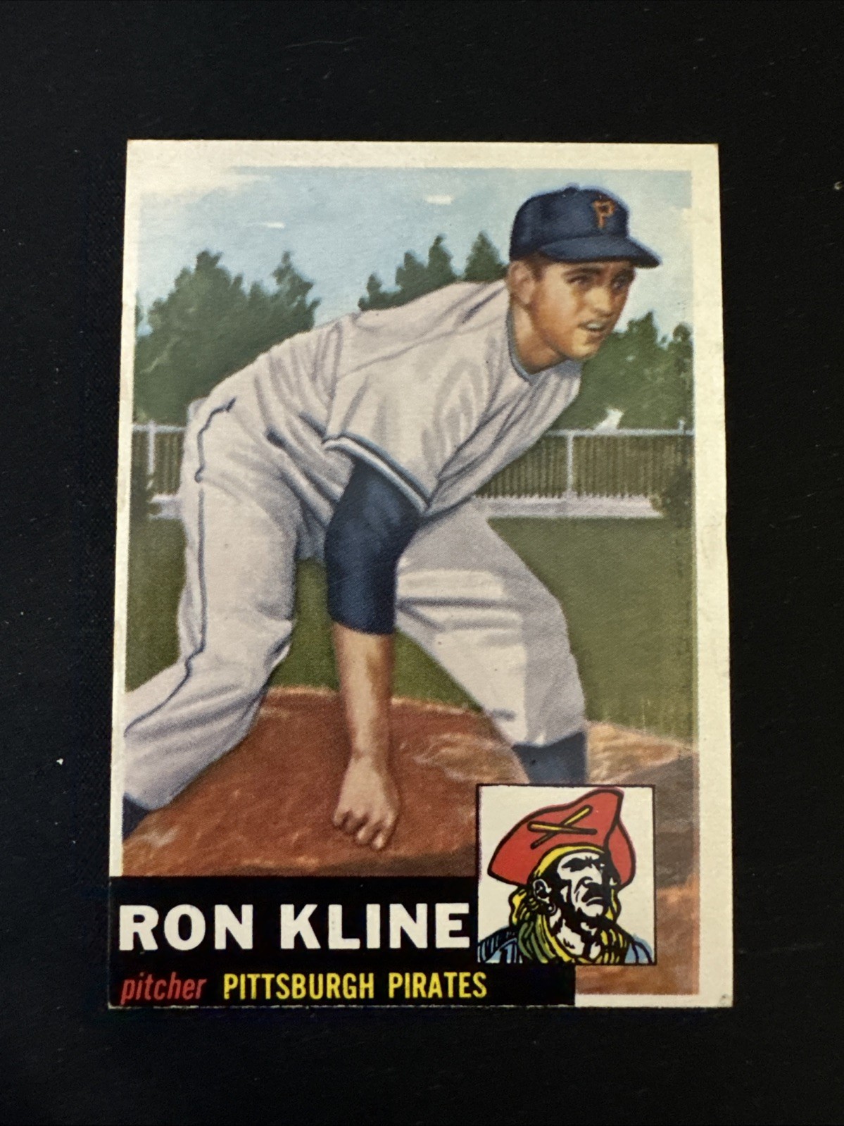 1953 Topps #175 Ron Kline Pittsburgh Pirates RC