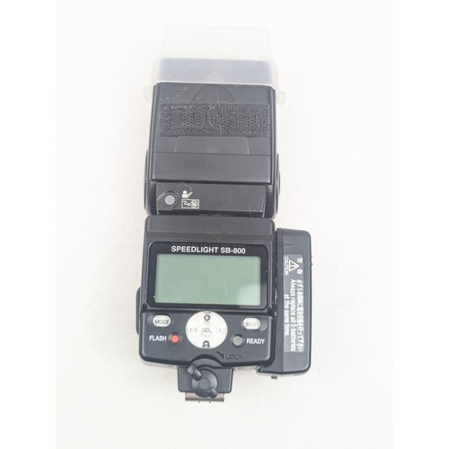 Nikon Speedlight SB-800 AF TTL Shoe Mount Flash Camera Speed Light Tested - Picture 1 of 14