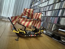 Rare LEGO 6285 Pirates Black Seas Barracuda Dark Shark Ship Retro   Vintage 1989