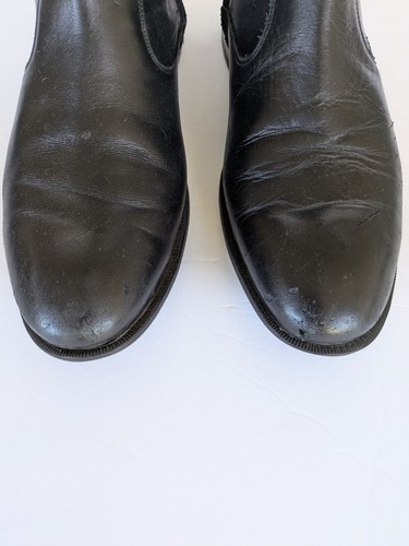 $455 Bruno Magli Men's Ciro Side Zip Dress Boots Black Size 10 - Picture 4 of 9