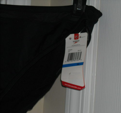 Speedo, Silikon Gripper, Bikinihose, schwarz, Damen Gr. XL, neu mit Etikett - Bild 3 von 6