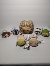 Star Wars Disney Tsum Tsum Mini Plush Lot Of 6 Plus A Chewbacca plush