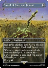 Sword of Feast and Famine (Borderless) -Foil Near Mint MTG