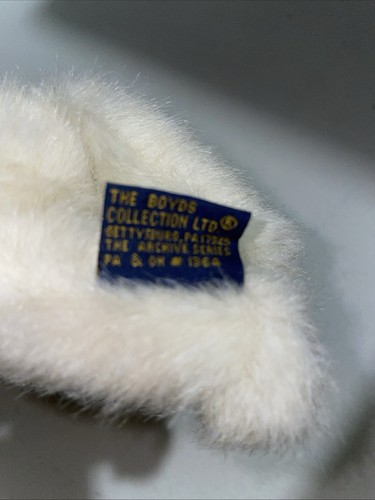 VTG 1990 Boyds Bears Polar Bear Archive Collection Jointed Plush Collect #238 - Picture 7 of 19