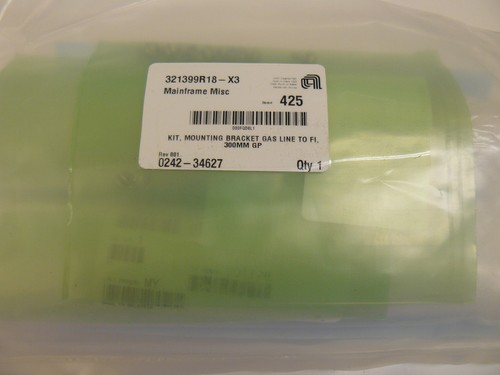 NEW AMAT APPLIED MATERIALS 0242-34627 MOUNTING BRACKET GAS LINE KIT 300MM GP - Picture 2 of 2