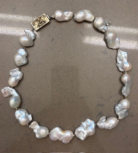 18'' Pearl custom-Made necklace - Picture 2 of 5