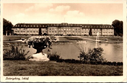 Ludwigsburg Schloss Baden Wurttemberg Germany RPPC