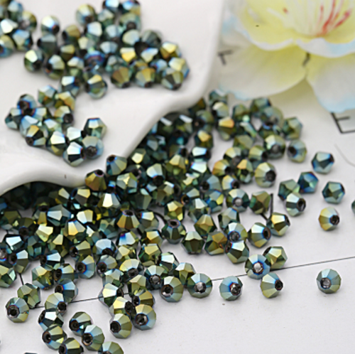 3mm--8mm Bicone Faceted AB Crystal Glass Loose Crafts Beads Jewelry Making - Picture 39 of 42