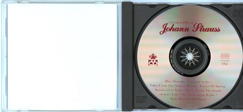 1996 Greatest Hits Of Johann Strauss Classical, Blue Danube, Emperor Waltz, Wood - Picture 3 of 4