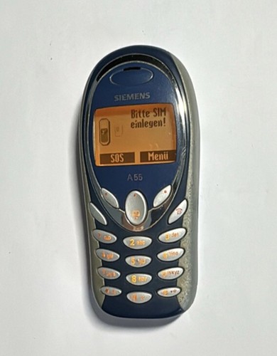 SIEMENS A50 BLAU TOP ZUSTAND Geprüft, Volle Funktion, Händler, Garantie,