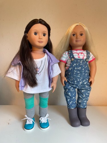 Battat Our Generation 18 Zoll Puppen/brünett und blond - Bild 1 von 8