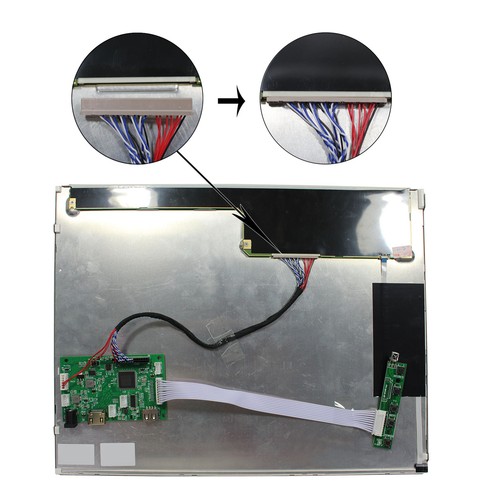 Carte contrôleur LCD HDUSB 15 pouces LQ150X1LW94 1024X768 IPS écran LCD - Photo 6/6