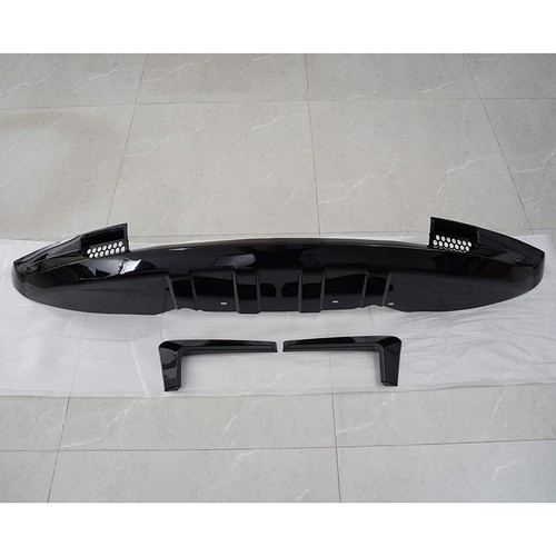 FRONT BUMPER SPLITTER LIP GLOSS BLACK FOR LAND ROVER DEFENDER 90 110 L663 2020+ - Picture 4 of 18