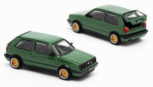 VW Volkswagen Golf GTi - MkII - oak green - Pop Race 1:64 - Picture 4 of 6