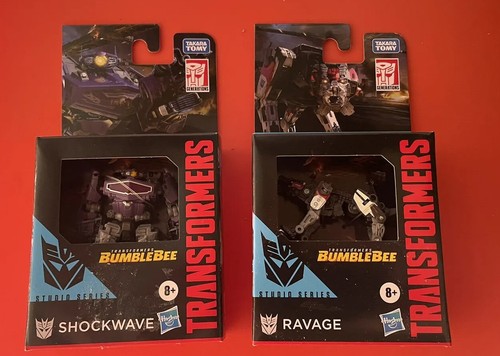Transformers Toys Studio Series Core Class Bumblebee Shockwave & Ravage - Picture 4 of 5