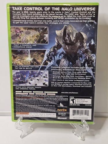 Halo Wars Platinum Hits | Microsoft Xbox 360 | New Sealed - Picture 2 of 3