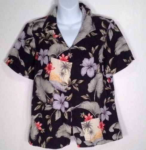 Tommy Bahama Womens Shirt Medium 8/10 