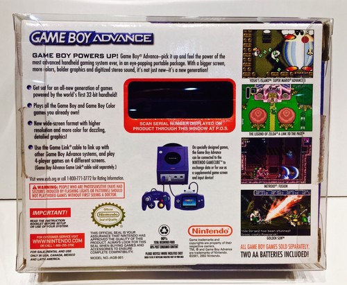 1 Box Protector For Game Boy Advance Console Boxes Clear Display Case Nintendo - Picture 5 of 9