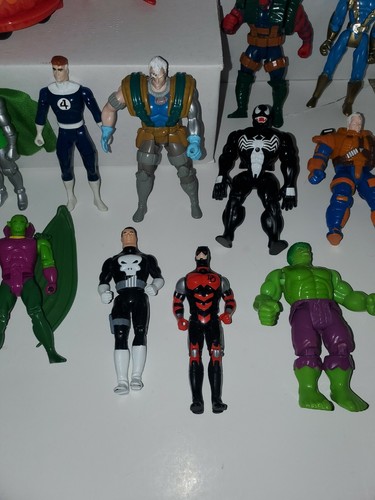 Lote Marvel Toy BIZ de colección 90-95, 15 figuras en total, x hombres fantásticos cuatro - Imagen 3 de 10