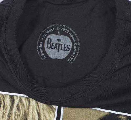 The Beatles T Shirt Official Let It Be Sepia Album New Black Logo S to 2XL - Picture 29 of 37