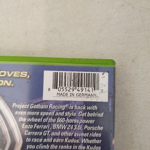 Project Gotham Racing 2 Factory Original Xbox - Picture 4 of 4