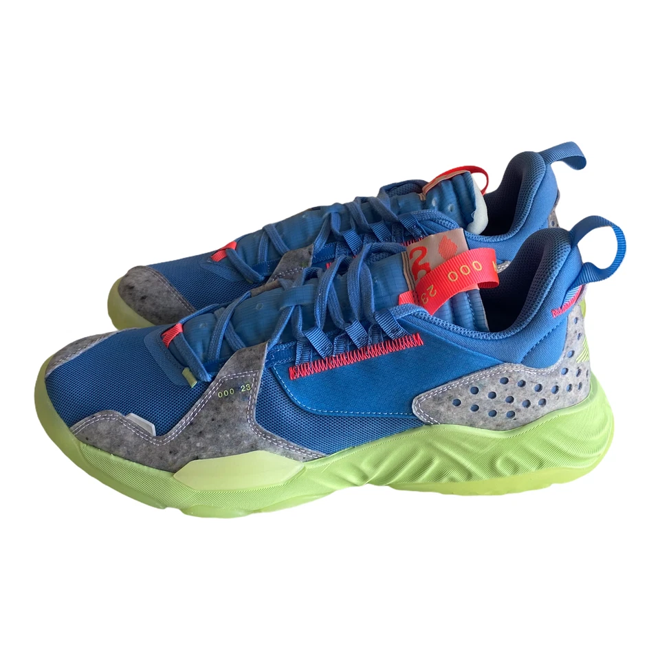 Tênis Jordan Masculino Delta 'Blue Beyond' Cinza Verde Tamanho 10/10.5 NOVO - Imagem 3 de 4