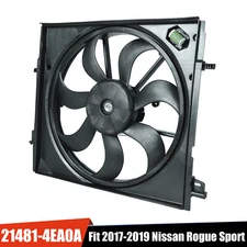 AC Radiator Cooling Fan Assembly 214816MA0A For 2017-2022 Nissan Rogue Sport