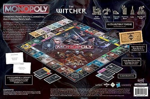 Monopoly: The Witcher Edition Brettspiel - Bild 4 von 7