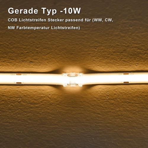 COB LED Verbinder &Anschluss Adapter QuickClip BAND Streifen Strip Zubehör Kabel - Bild 17 von 33